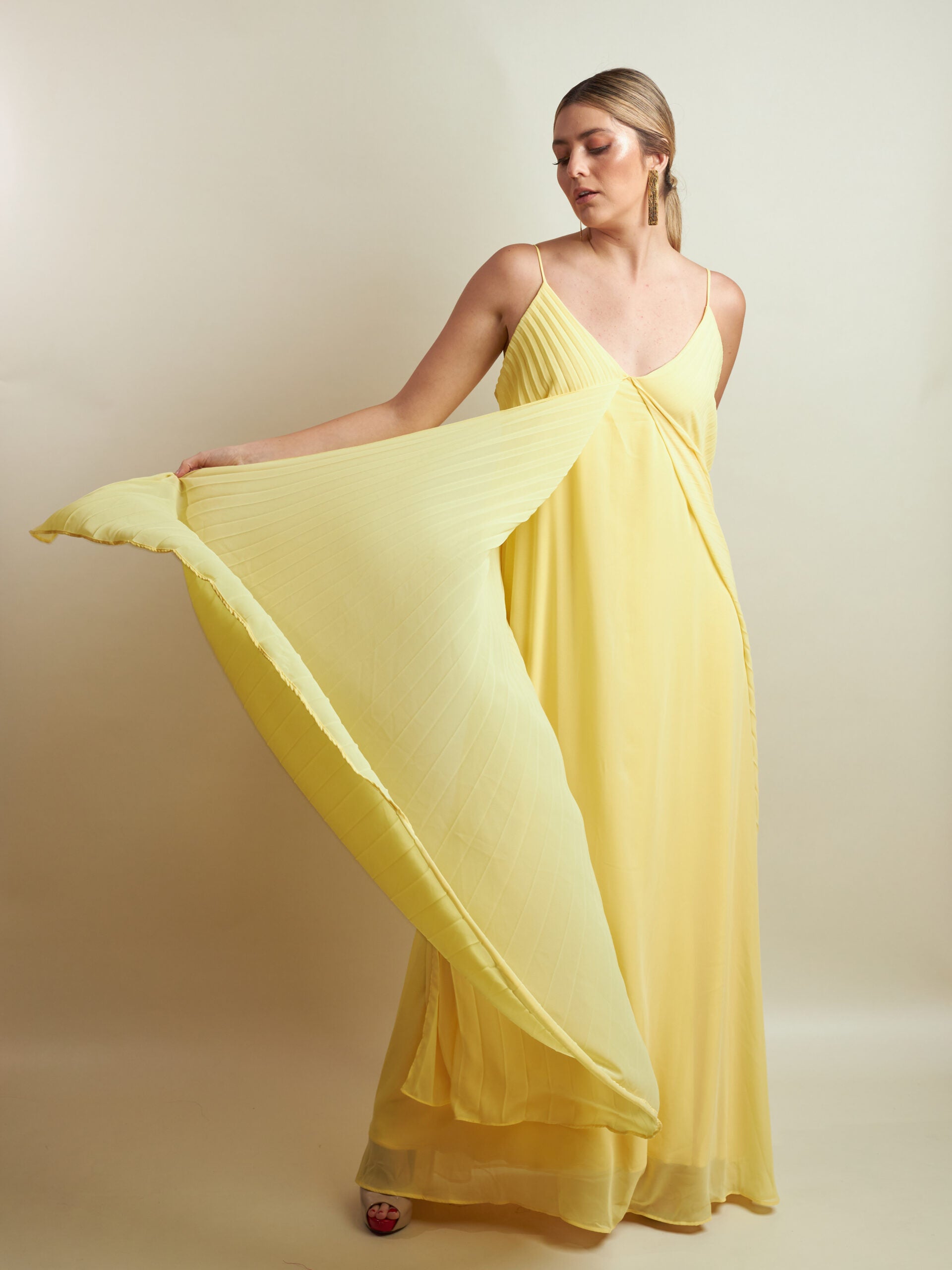 Vestido Suarez Amarillo