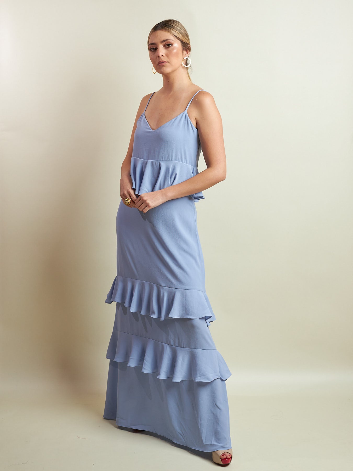 Vestido Acry Celeste