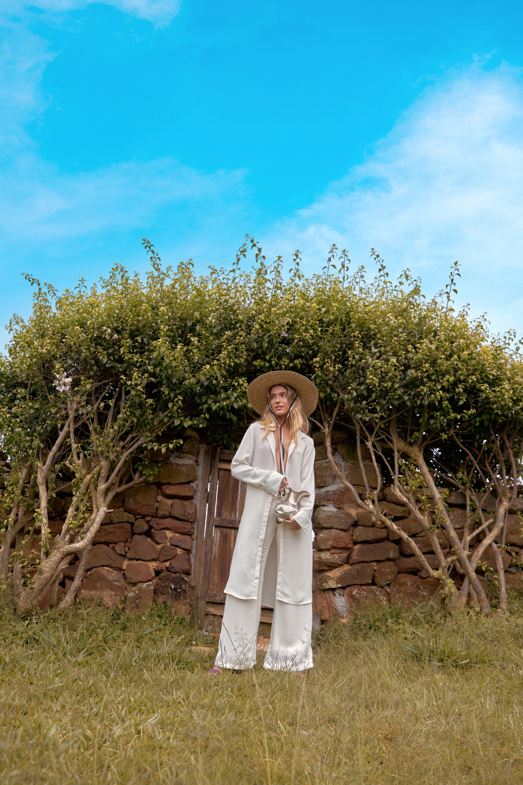 Blusa Aycandi Marfil