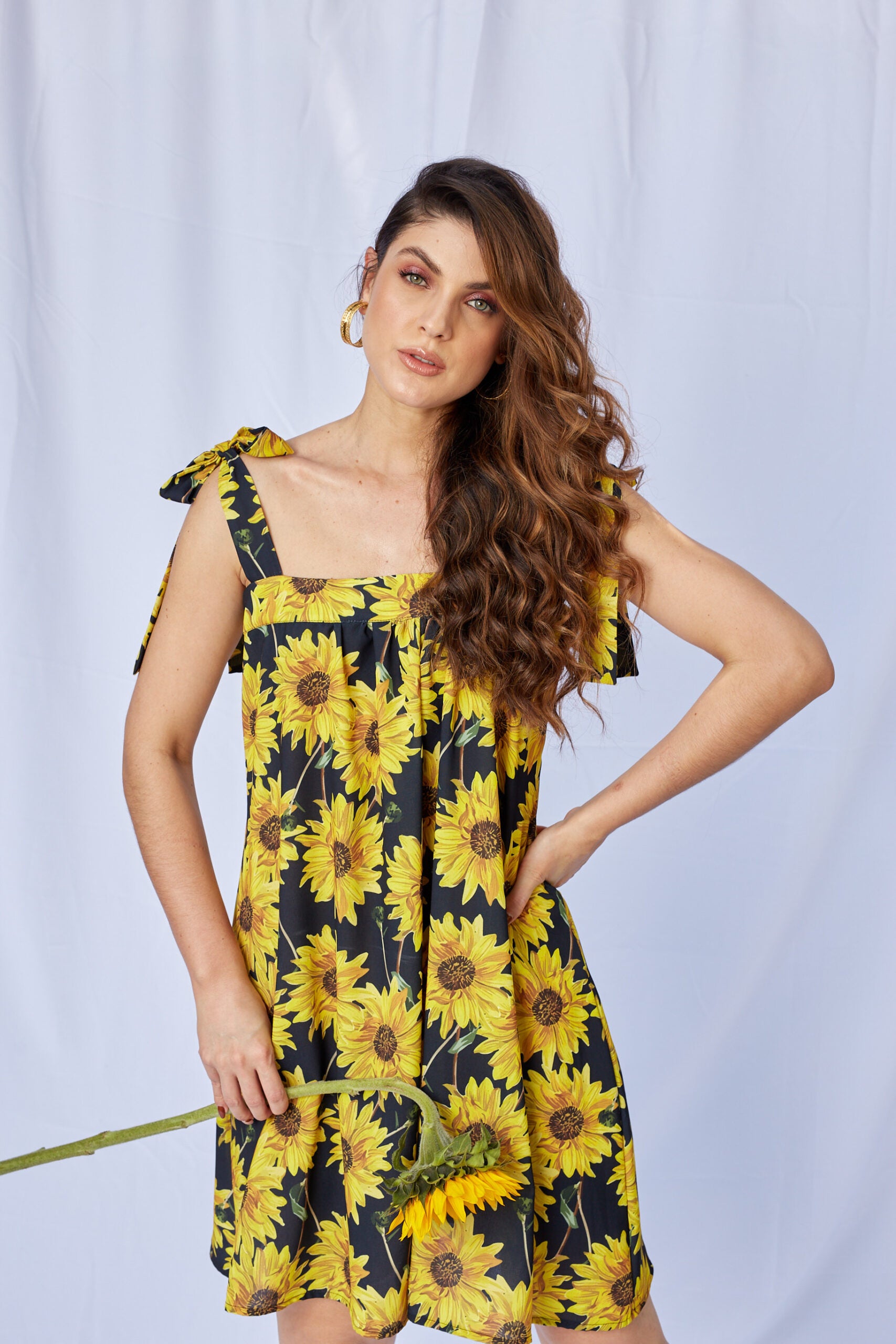 Vestido Nolli Girasoles