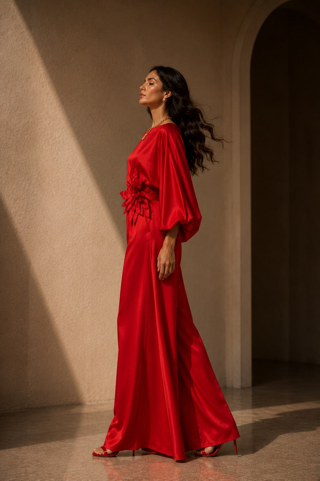 Pantalon Akara Rojo