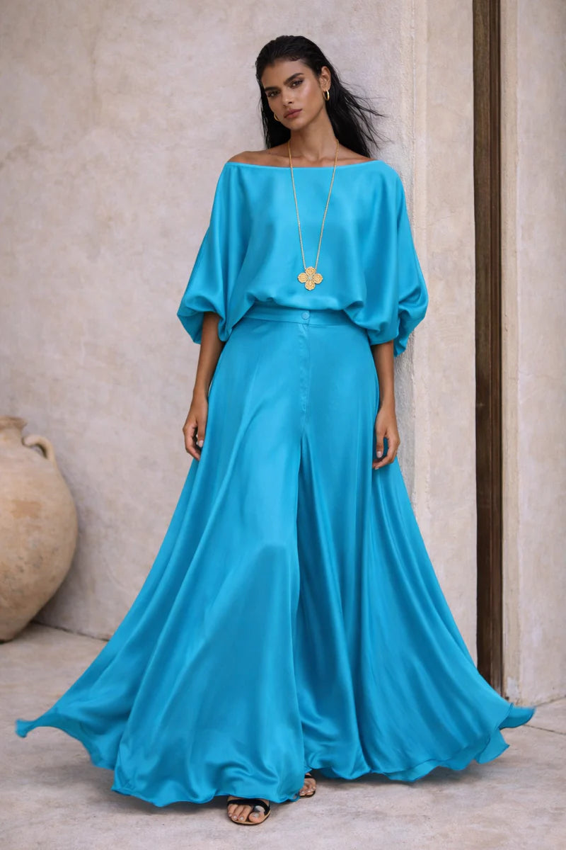 Pantalón Akara Turquesa