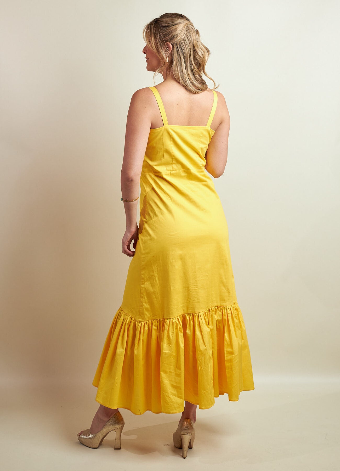 Vestido Ananda Amarillo