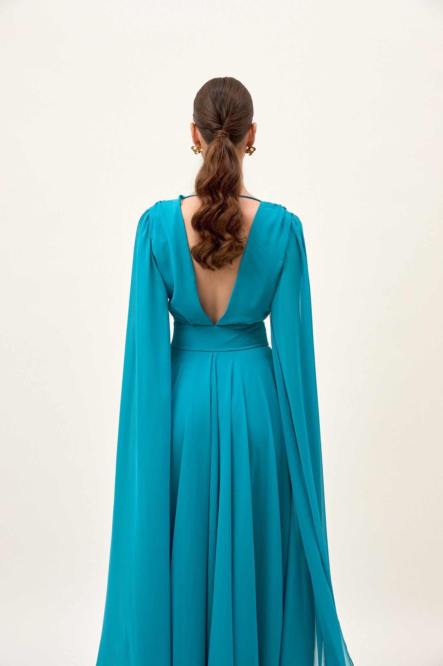 Vestido Girasol Turquesa