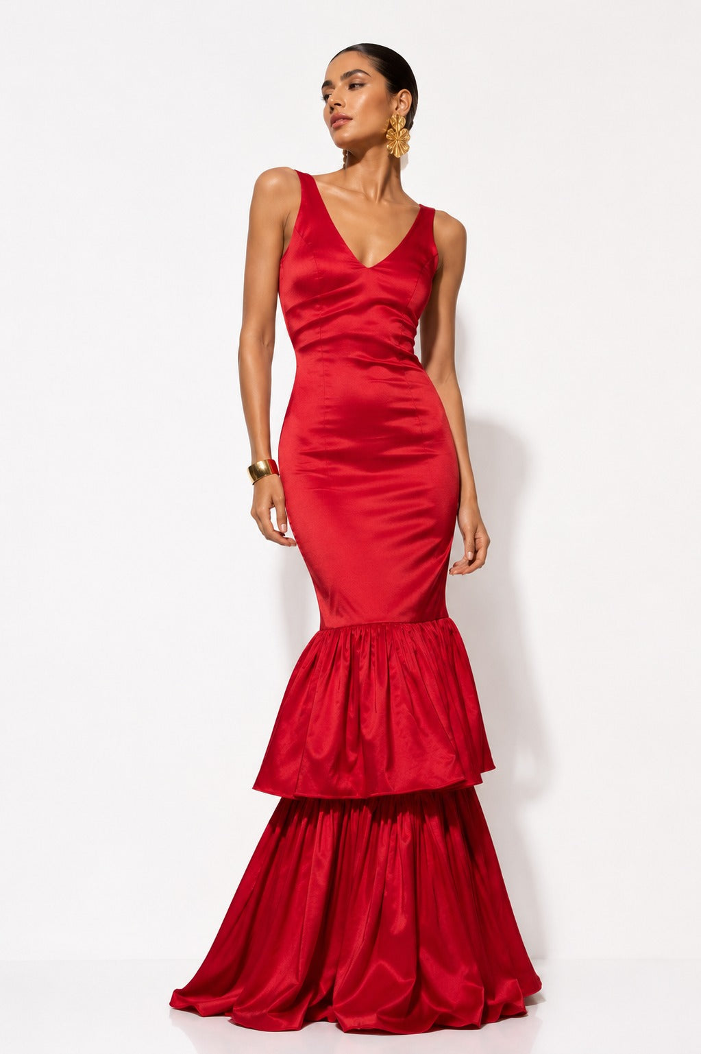 Vestido Adell Rojo