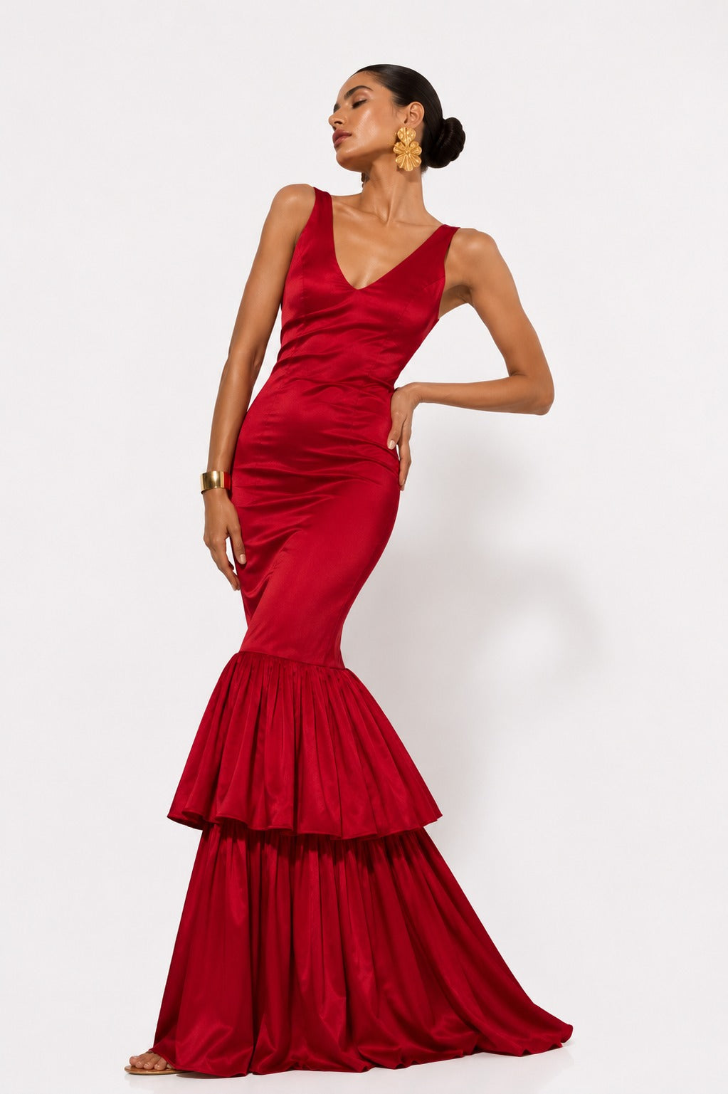 Vestido Adell Rojo