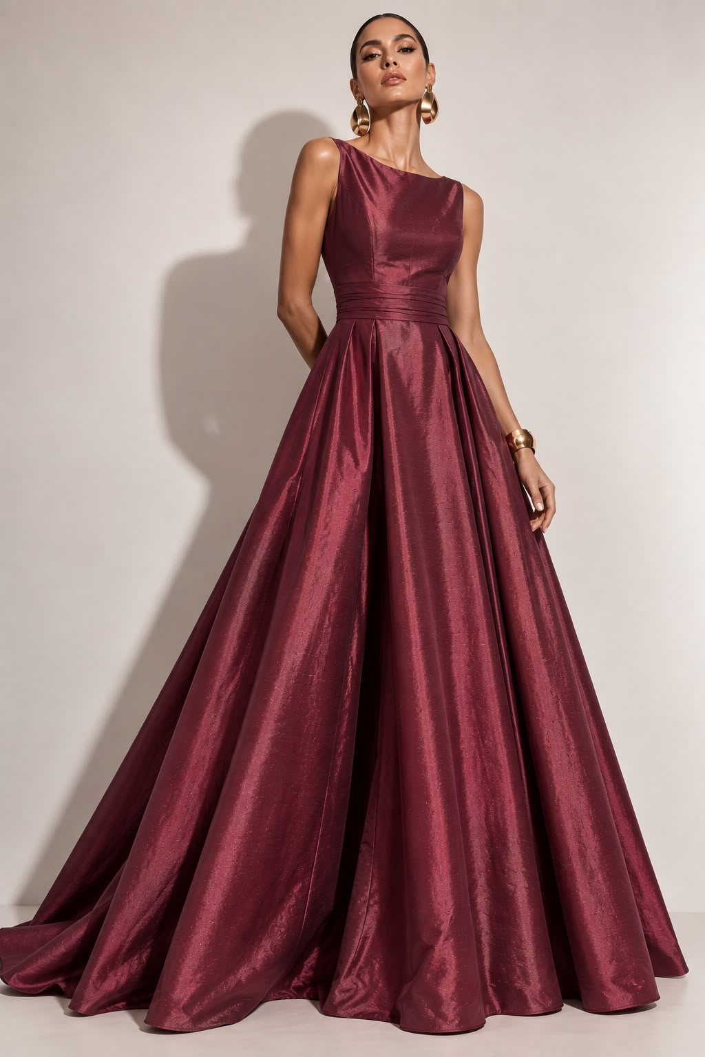 Vestido Genoveva Vinotinto
