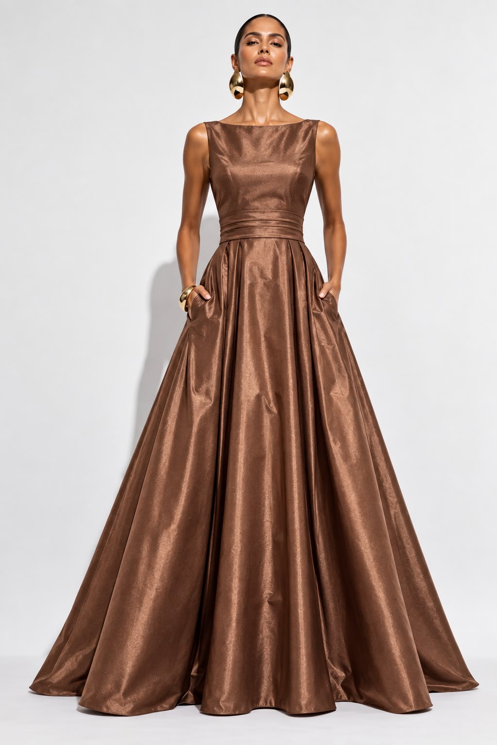 Vestido Genoveva Cafe