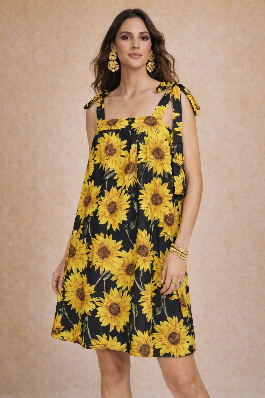 Vestido Nolli Girasoles