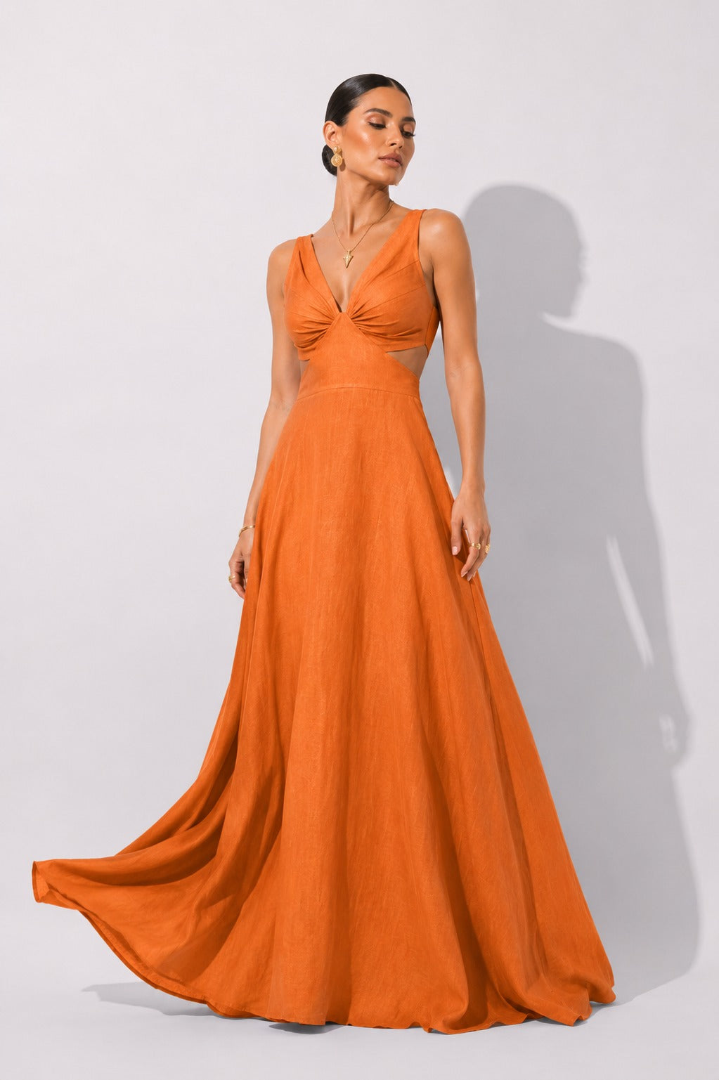 Vestido Quindio Naranja
