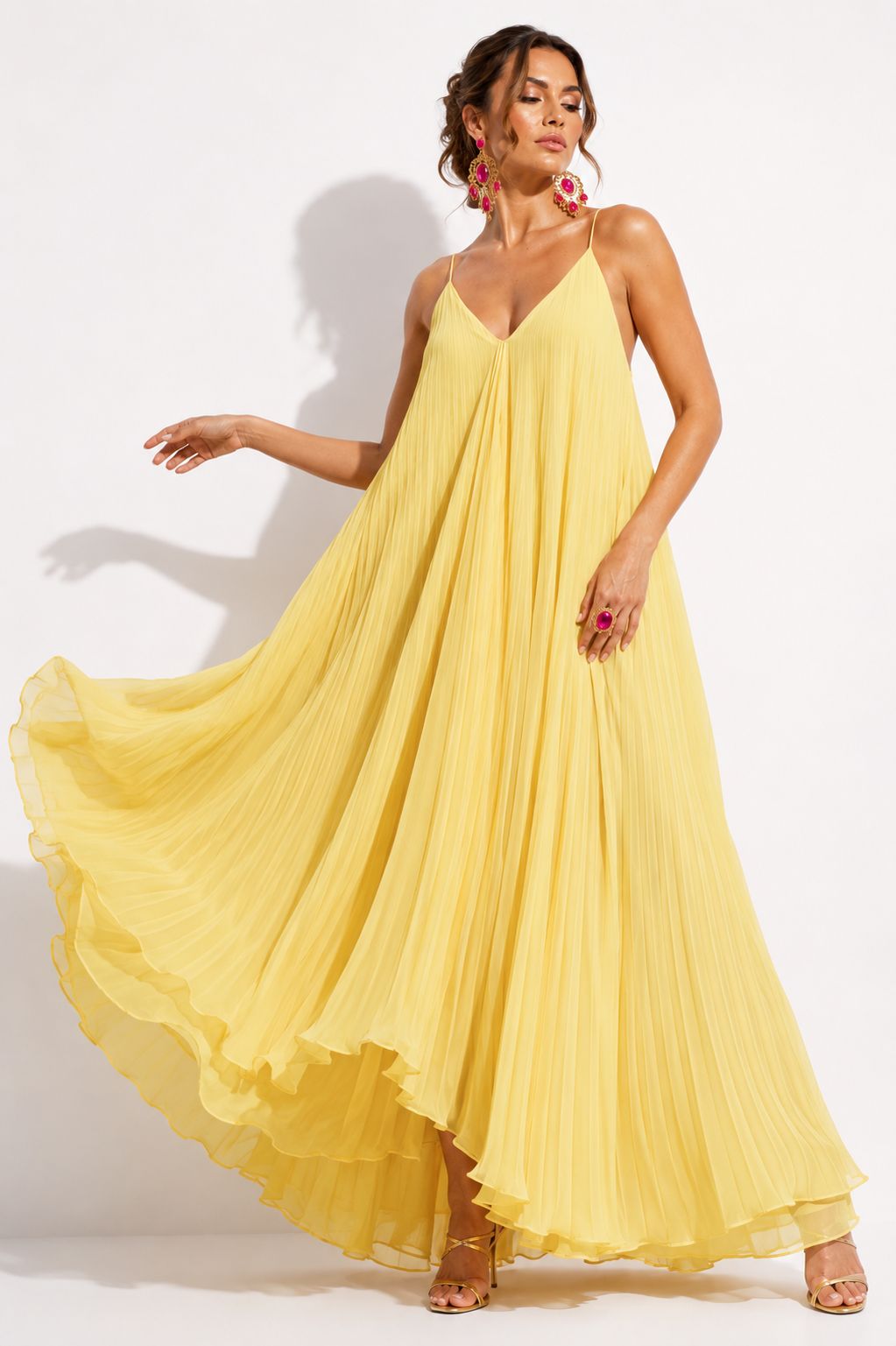 Vestido Suarez Amarillo