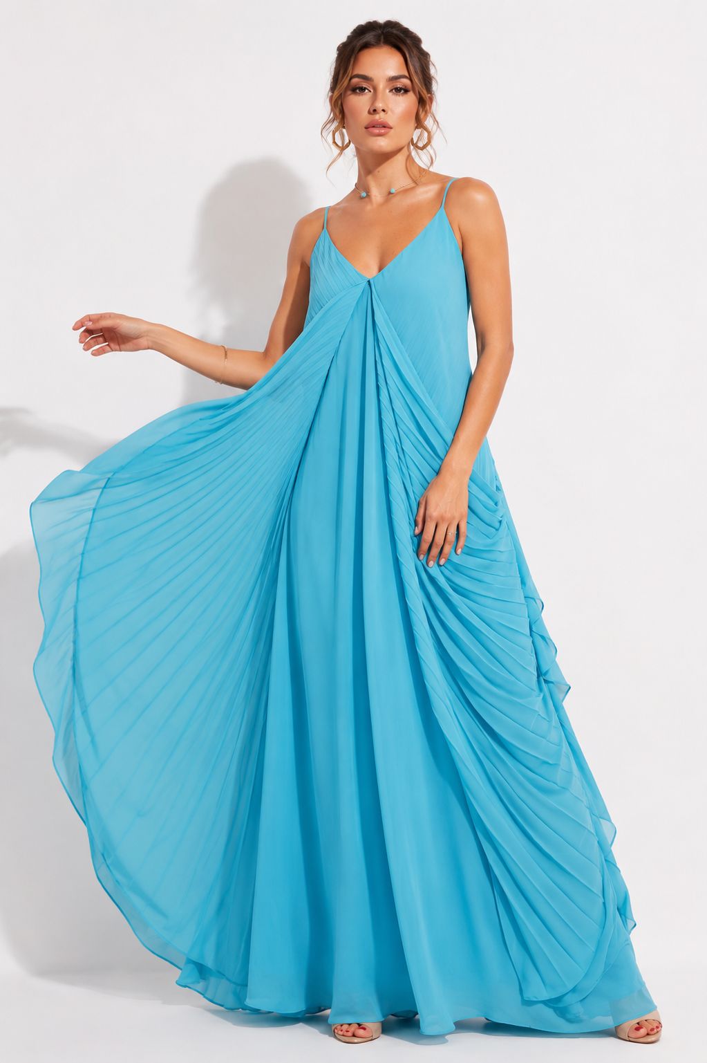 Vestido Suarez Turquesa