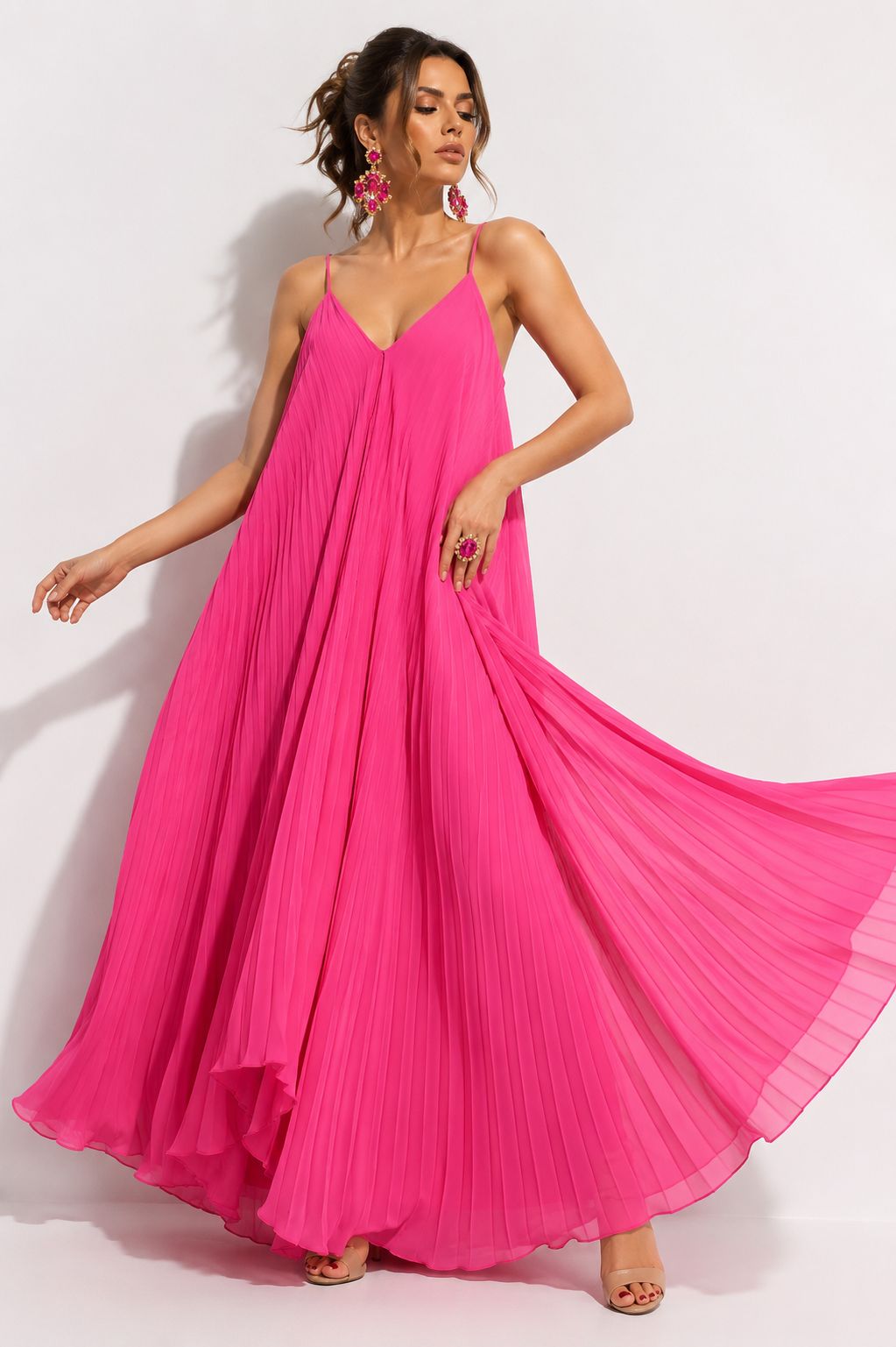 Vestido Suarez Fucsia