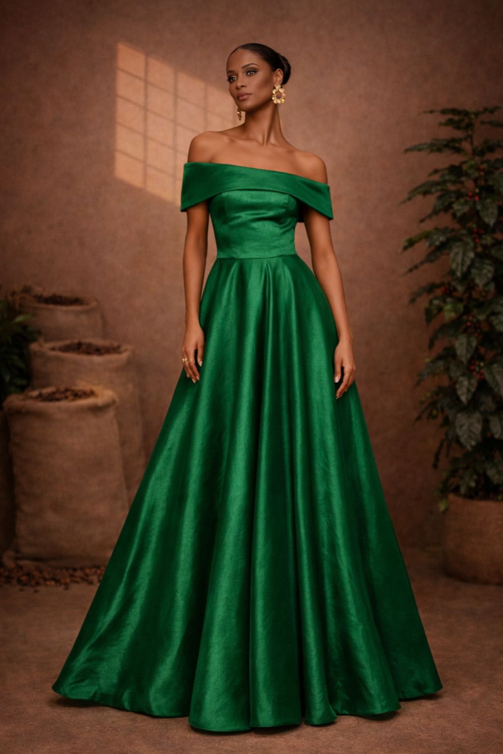 Vestido Topacio Verde