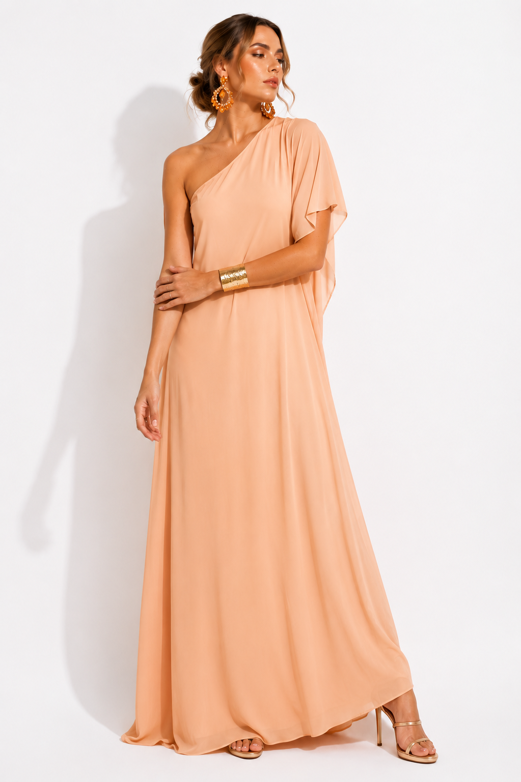 Vestido Arcoíris Naranja