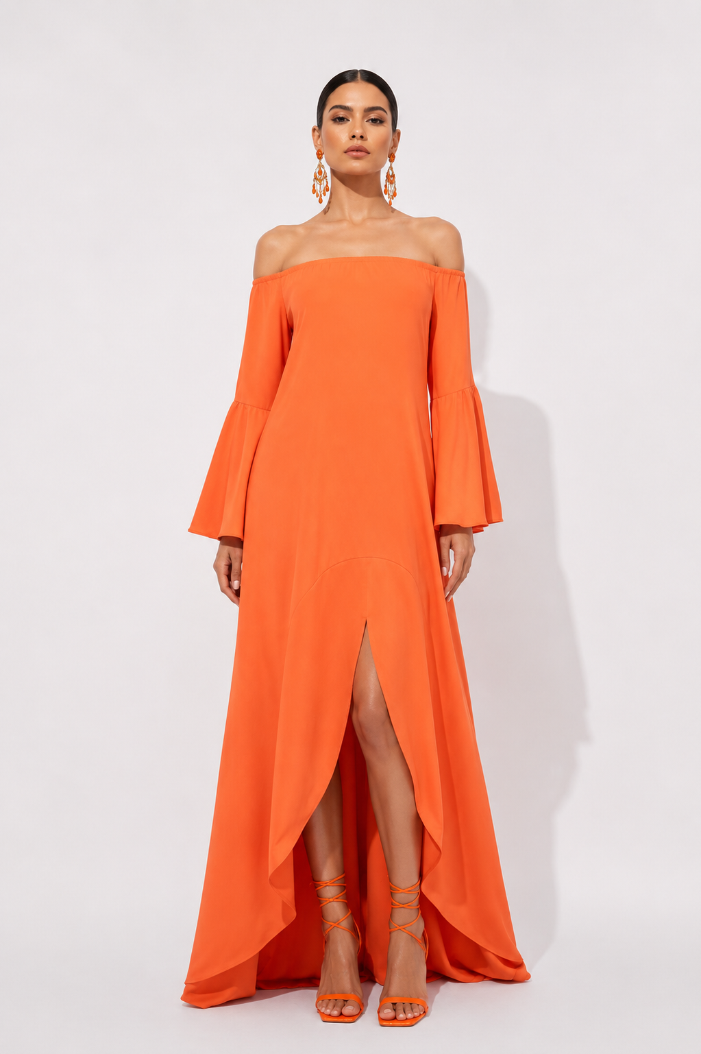 Vestido Sevilla Naranja