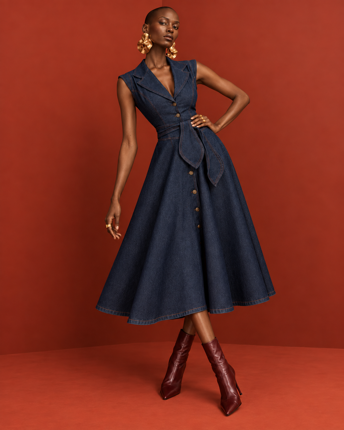 Vestido Kate jean