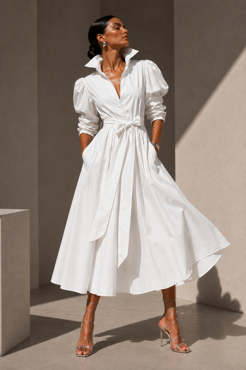 Vestido Miranda I blanco