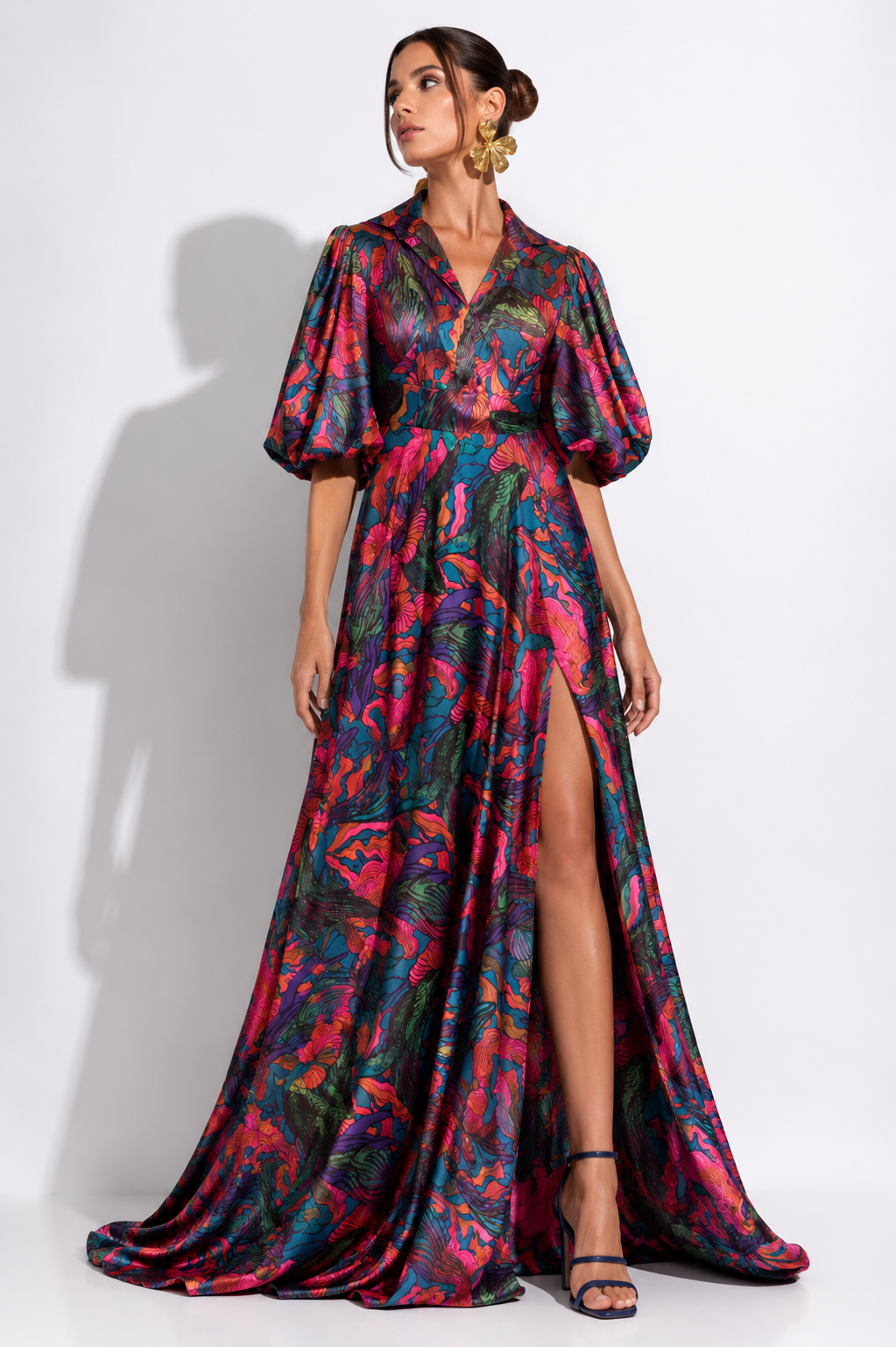 Vestido Ono Ballenas Vibrantes