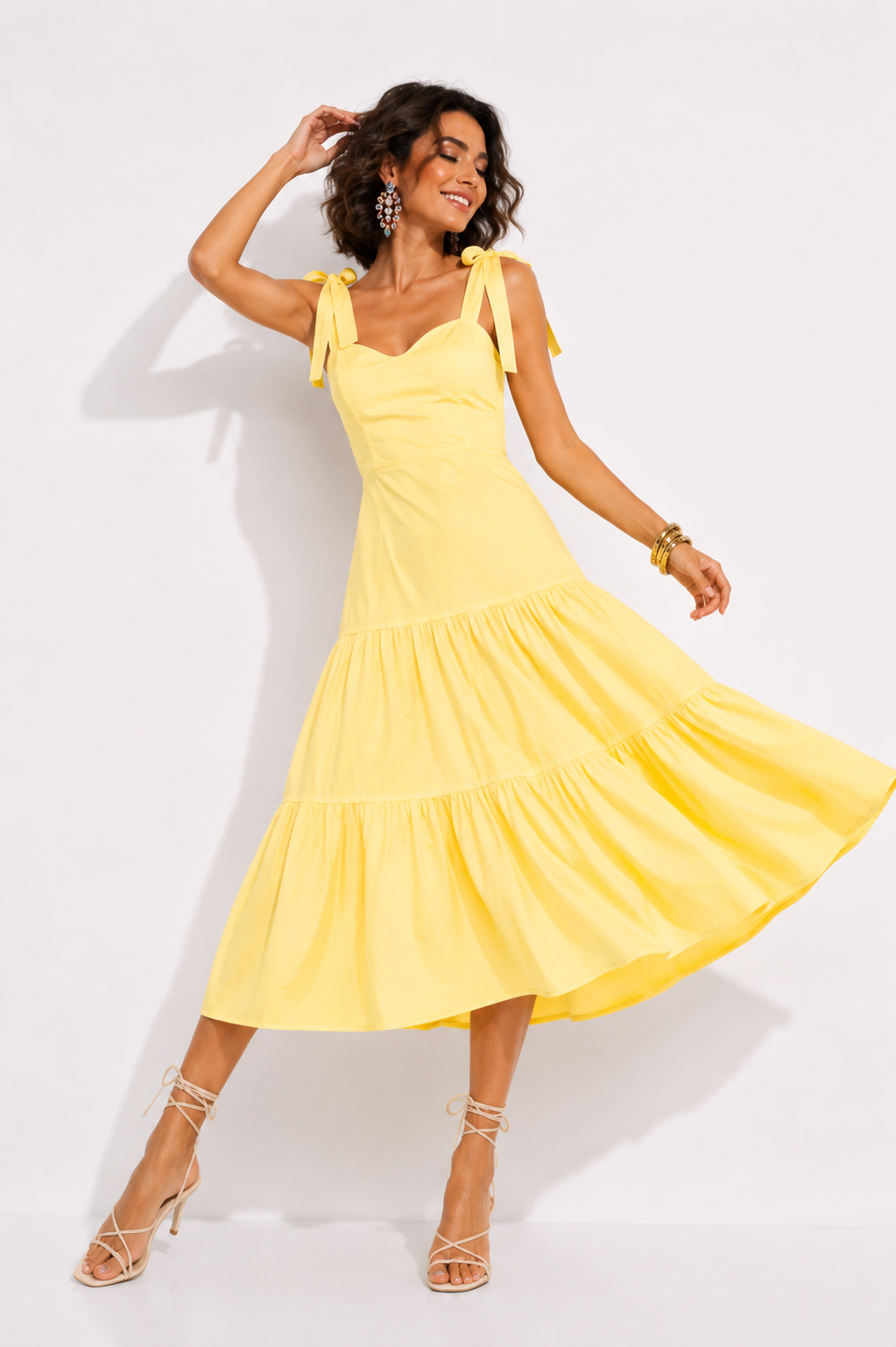 Vestido Patia Amarillo