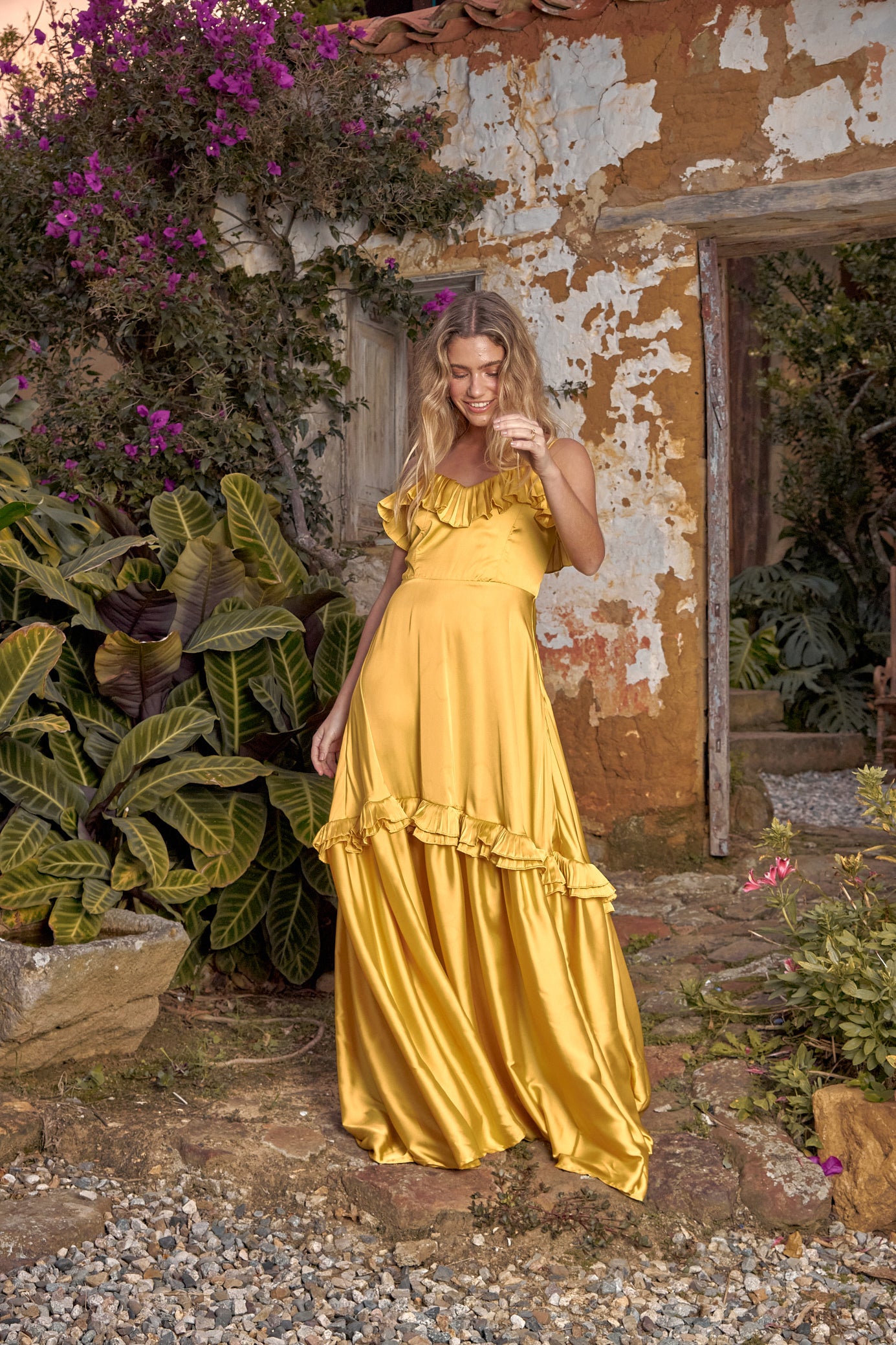 Vestido Pascal Amarillo