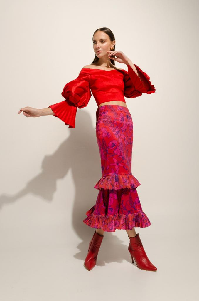 Blusa Asali Rojo