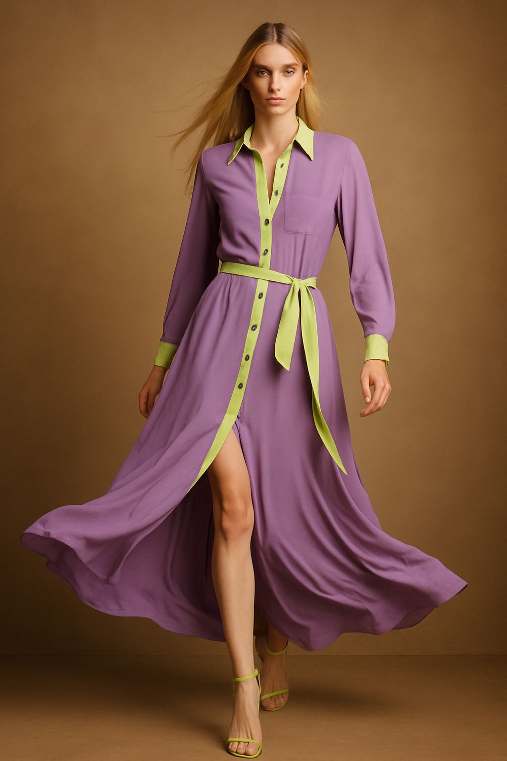 Vestido Isabelina Lila