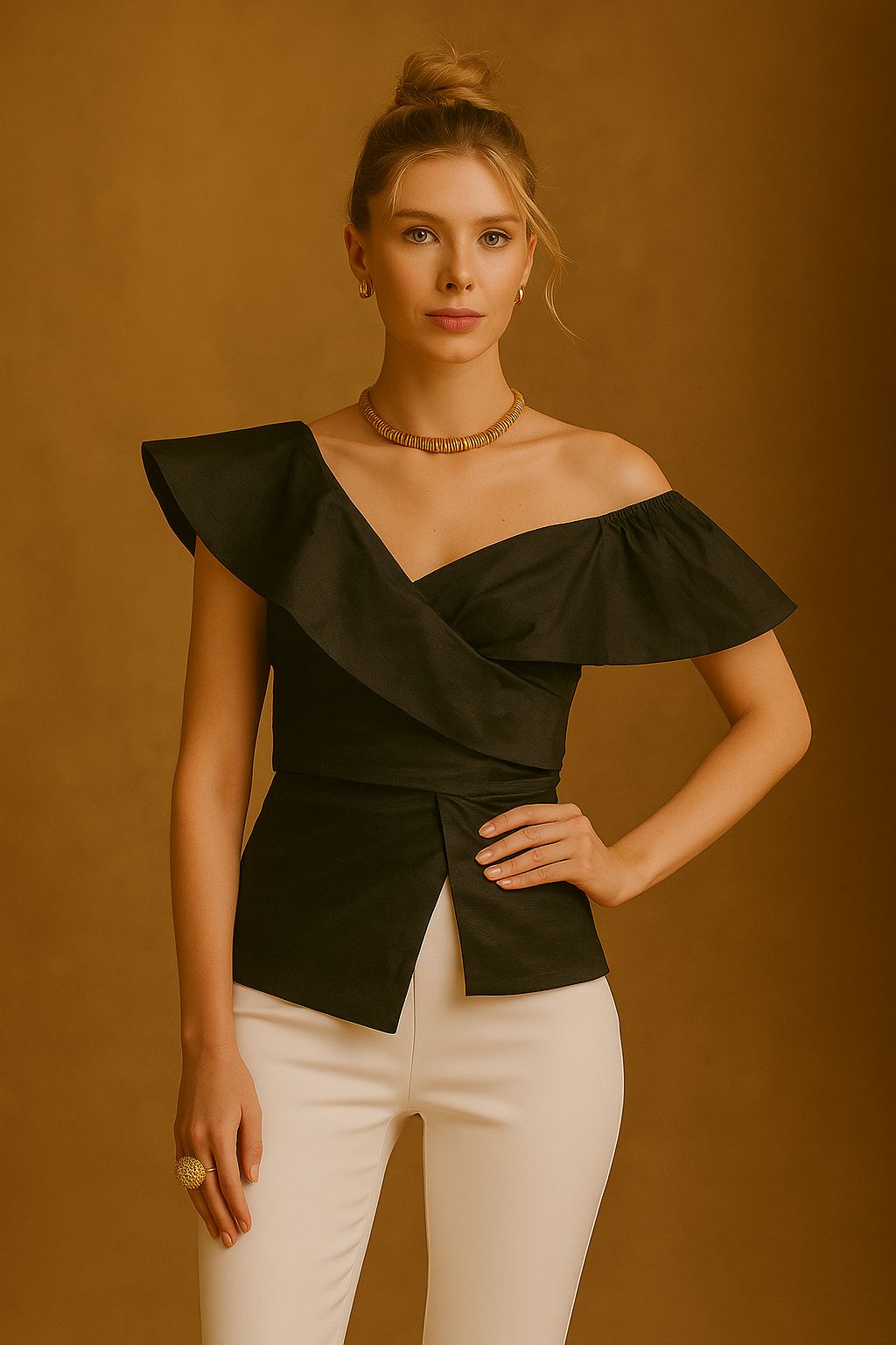 Blusa Alika Negro