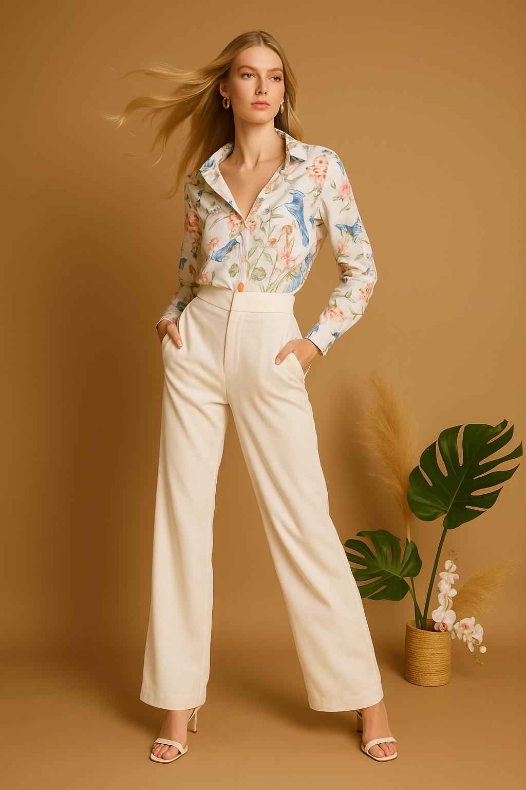Blusa Cerrejon Pajaros Mix