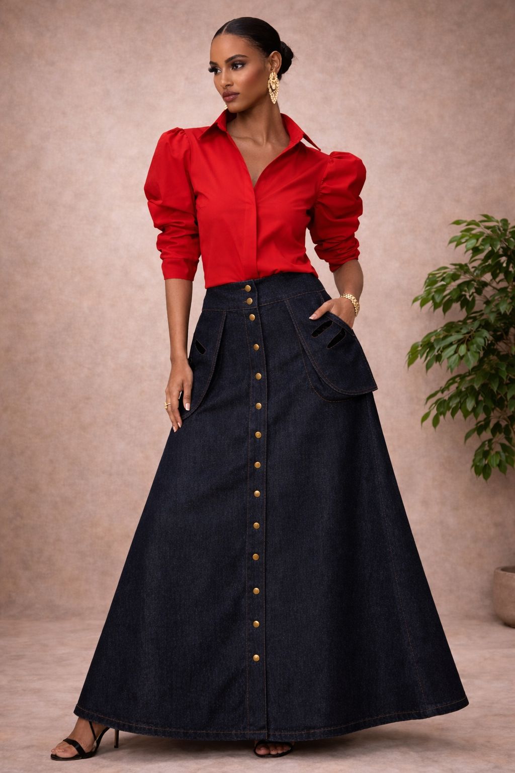 Blusa Alle Rojo