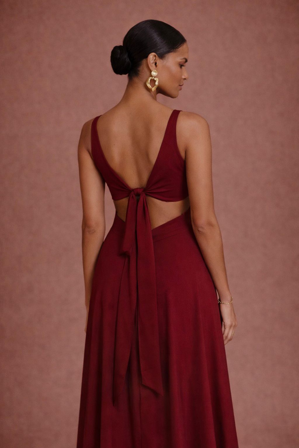 Vestido Quindio Vinotinto