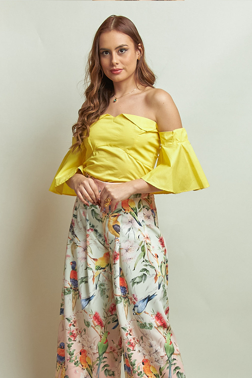 Blusa Agustina Amarilla