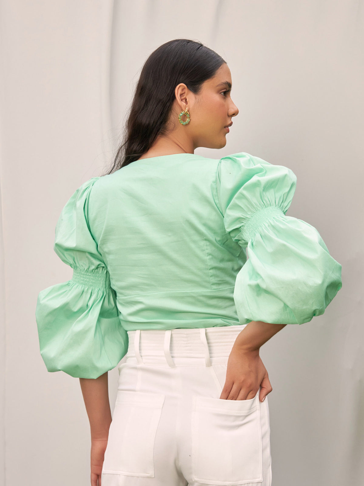 Blusa Vico Verde Menta