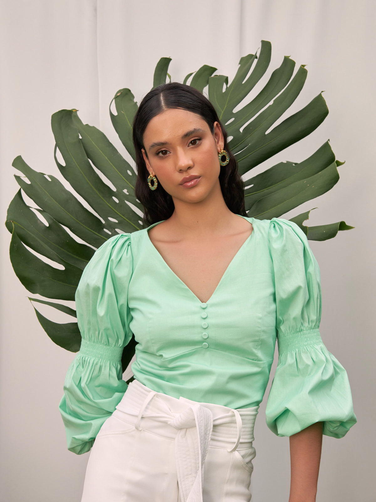 Blusa Vico Verde Menta