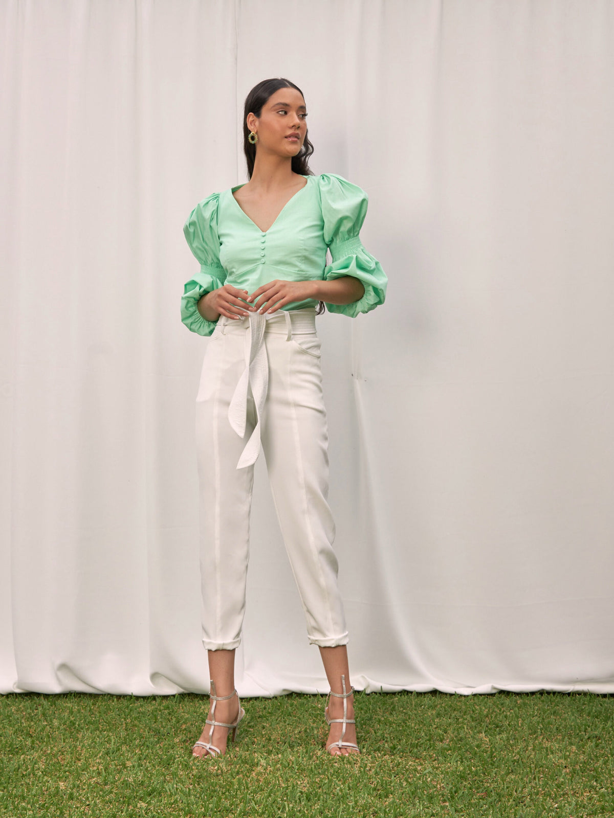 Blusa Vico Verde Menta