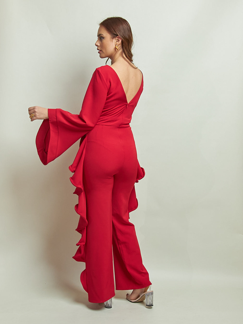 Enterizo Miryna Rojo