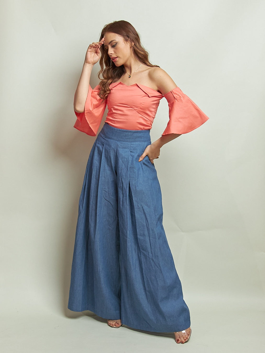 Blusa Agustina Salmon