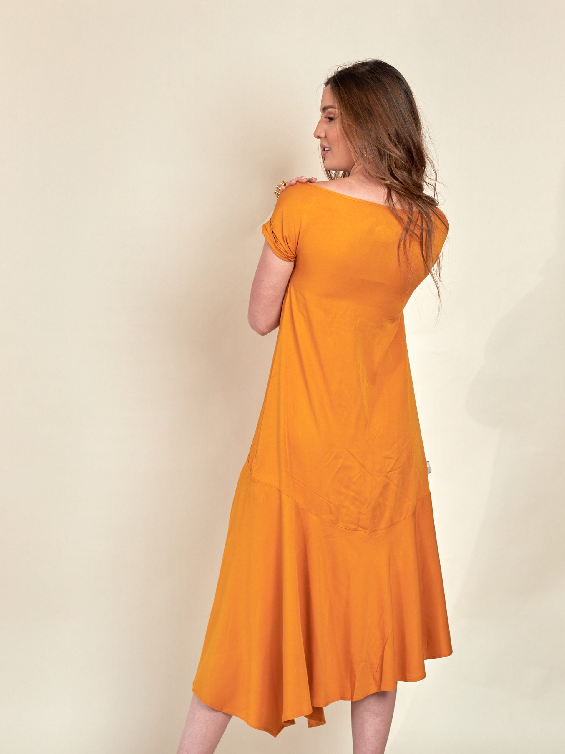 Vestido Nicolasa Amarillo