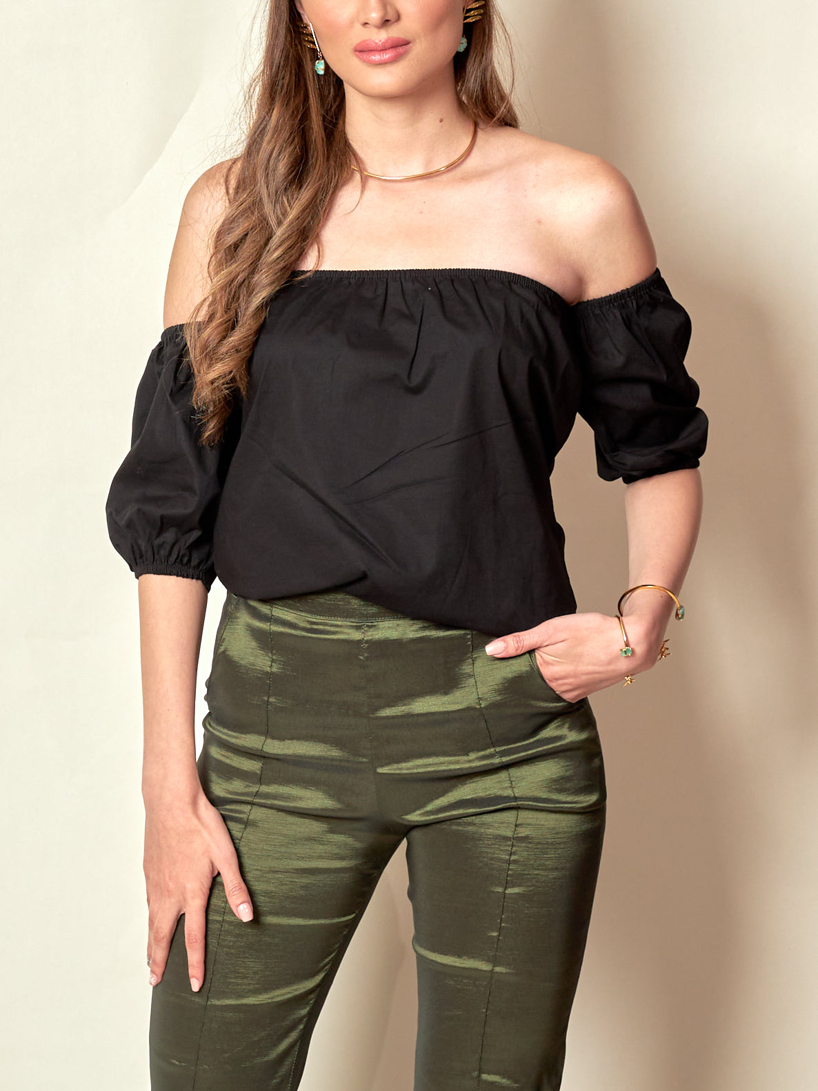 Blusa Manuela Negro