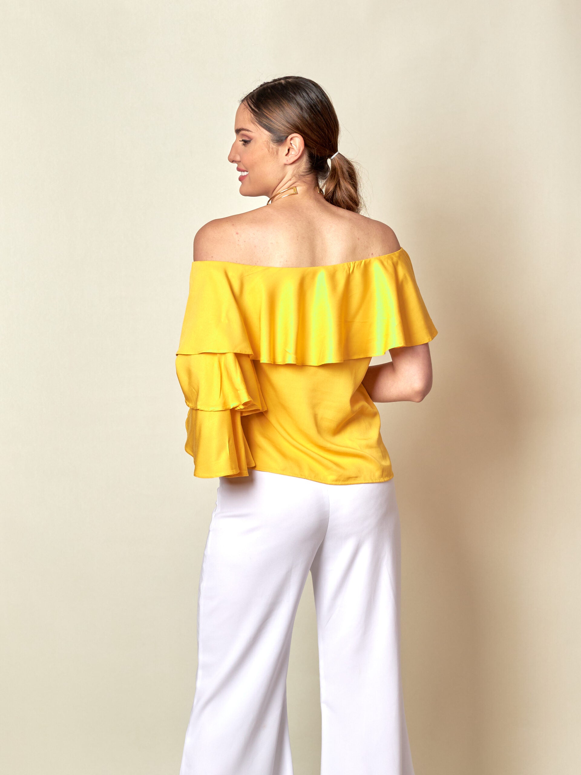 Blusa Kelina Amarilla