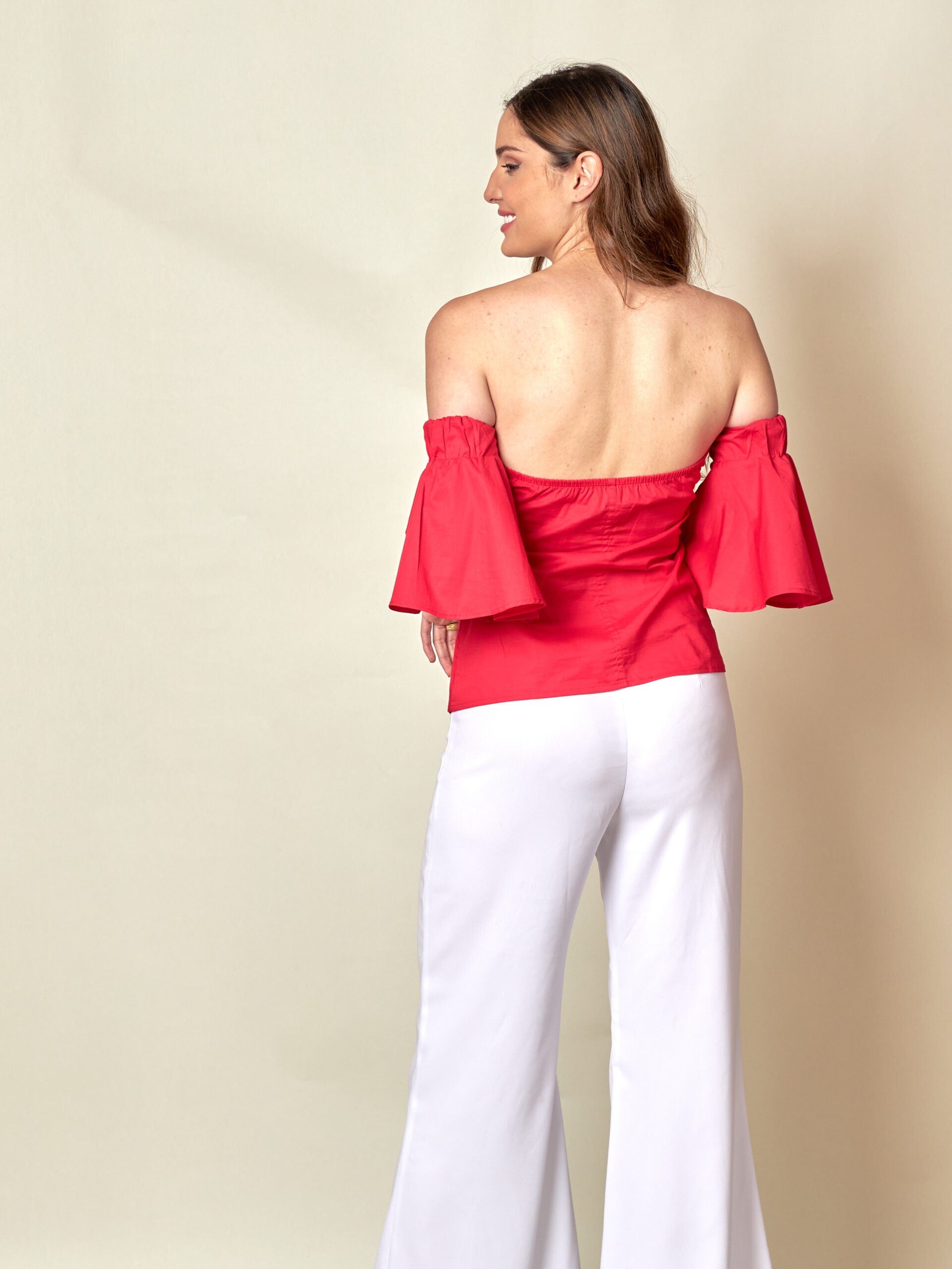 Blusa Agustina Roja