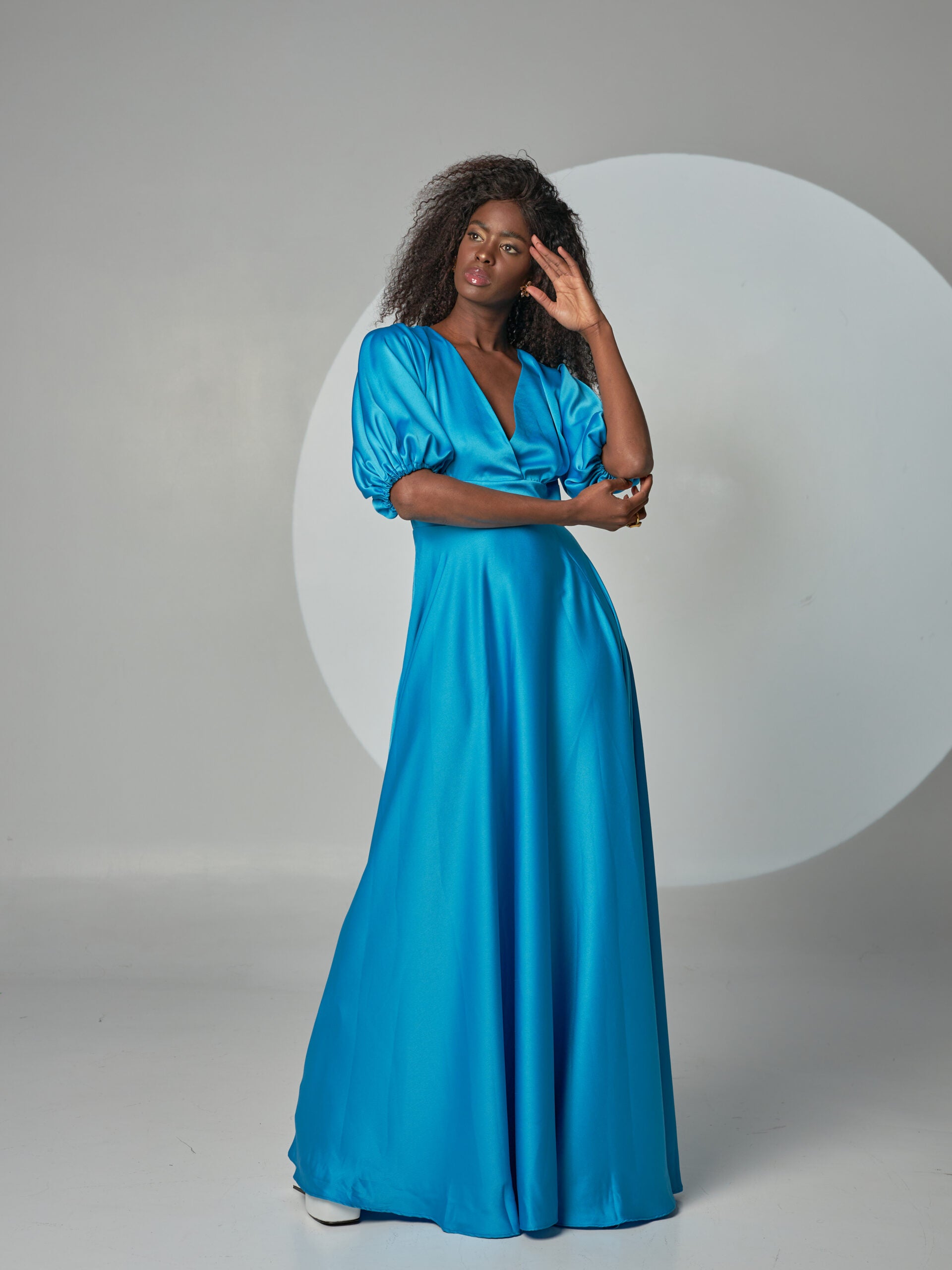 Vestido Zaitun Turquesa