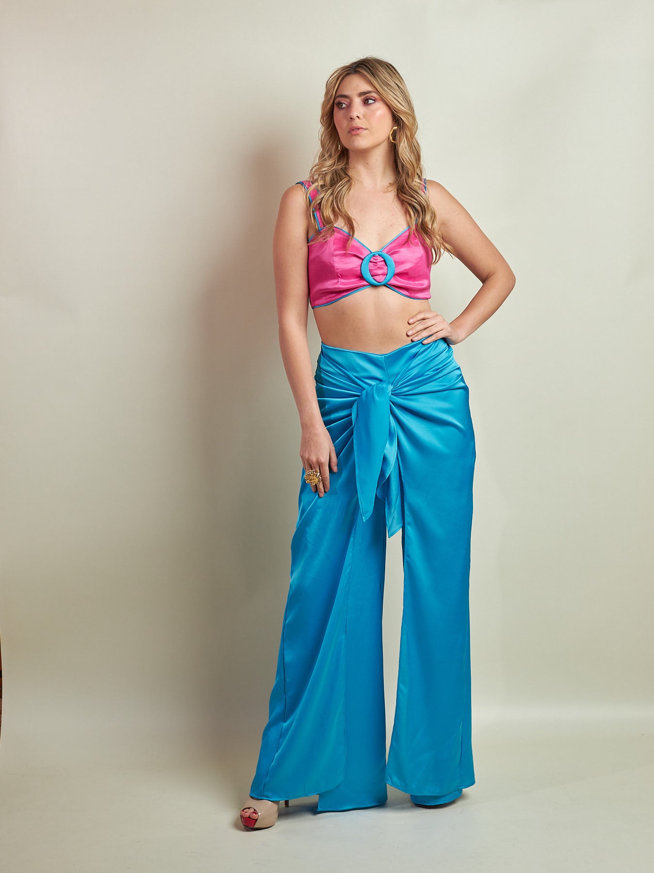 Pantalón Kans Turquesa