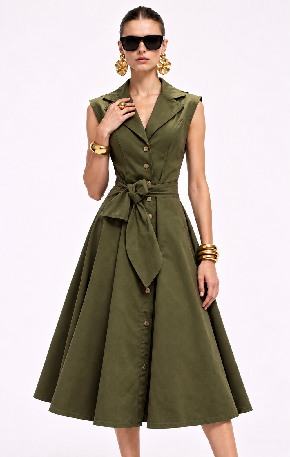 Vestido Kate verde