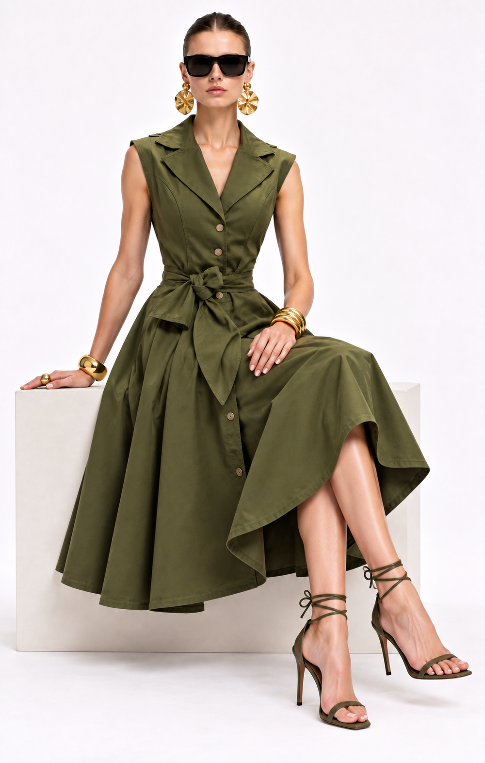 Vestido Kate verde