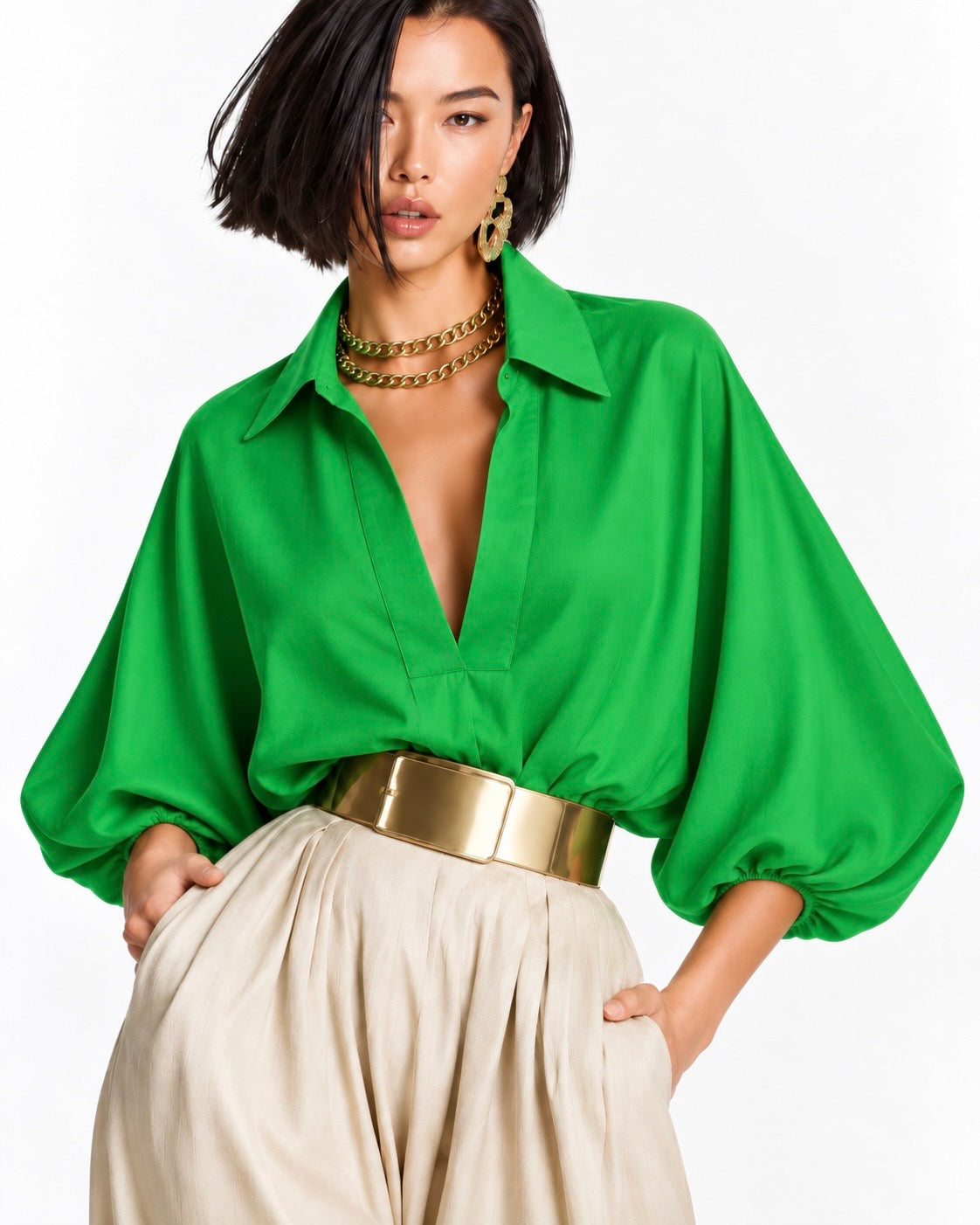 Blusa Popular verde