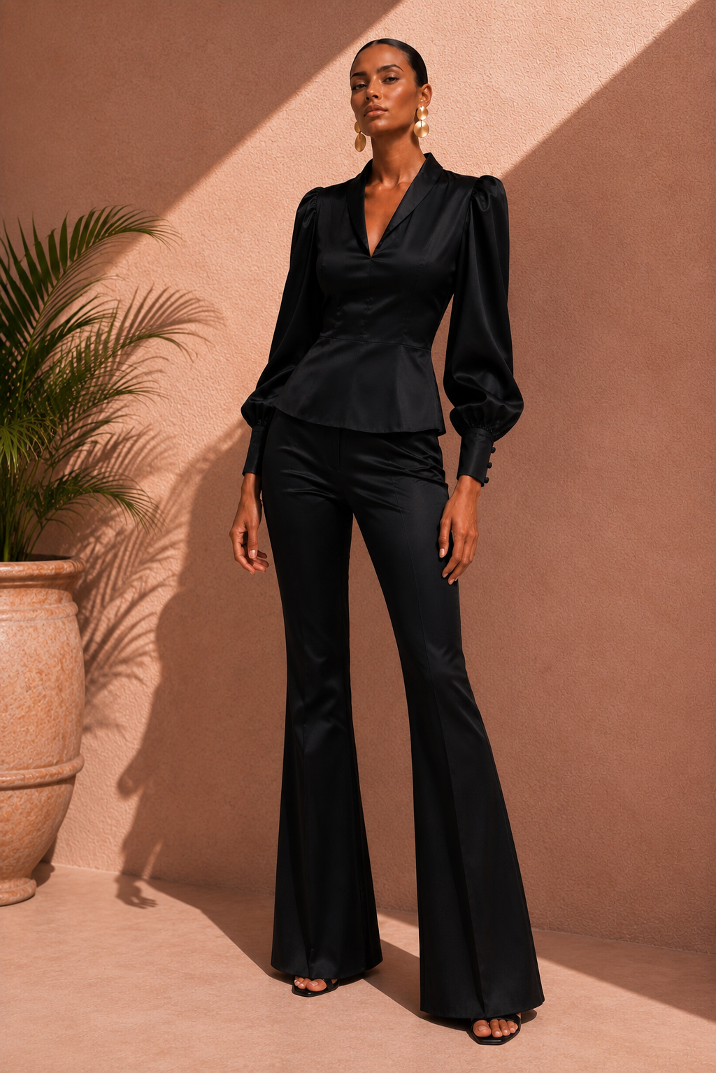 Blusa Lecricia negro