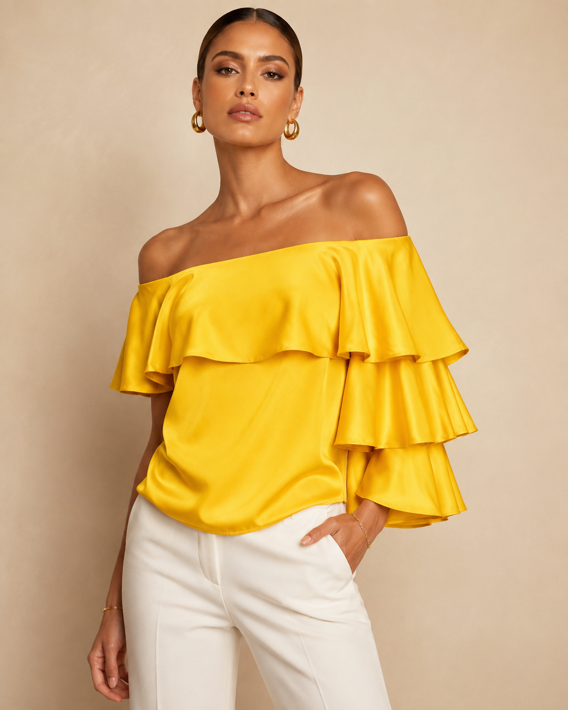 Blusa Kelina Amarilla