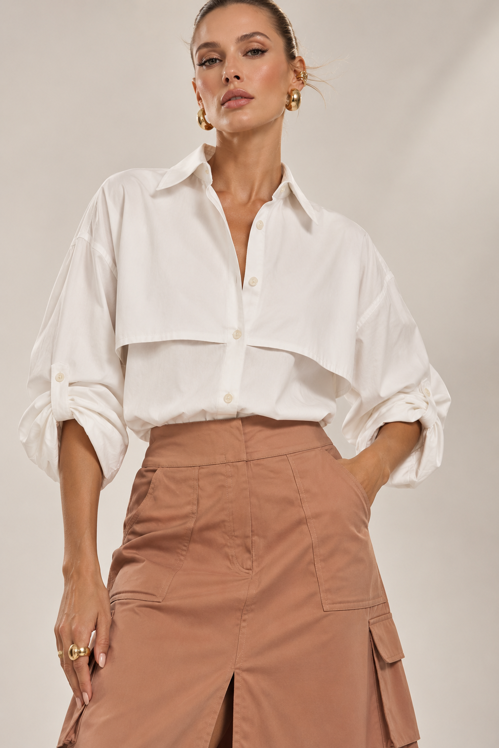 Blusa Favorita blanco