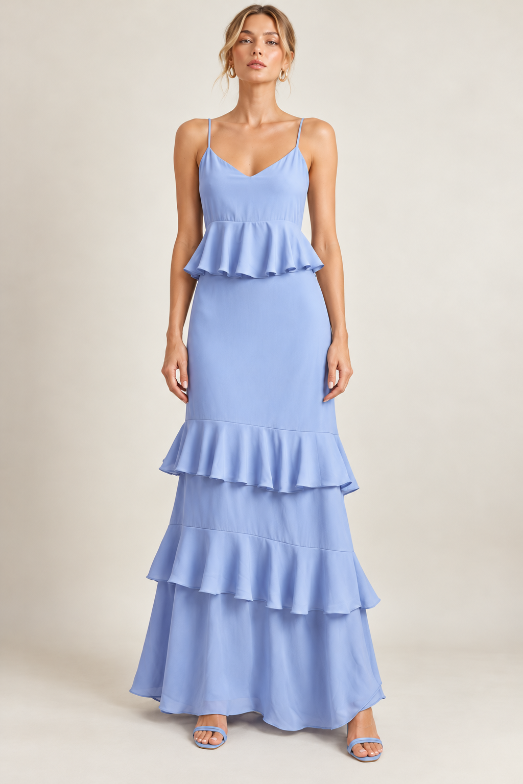 Vestido Acry Celeste